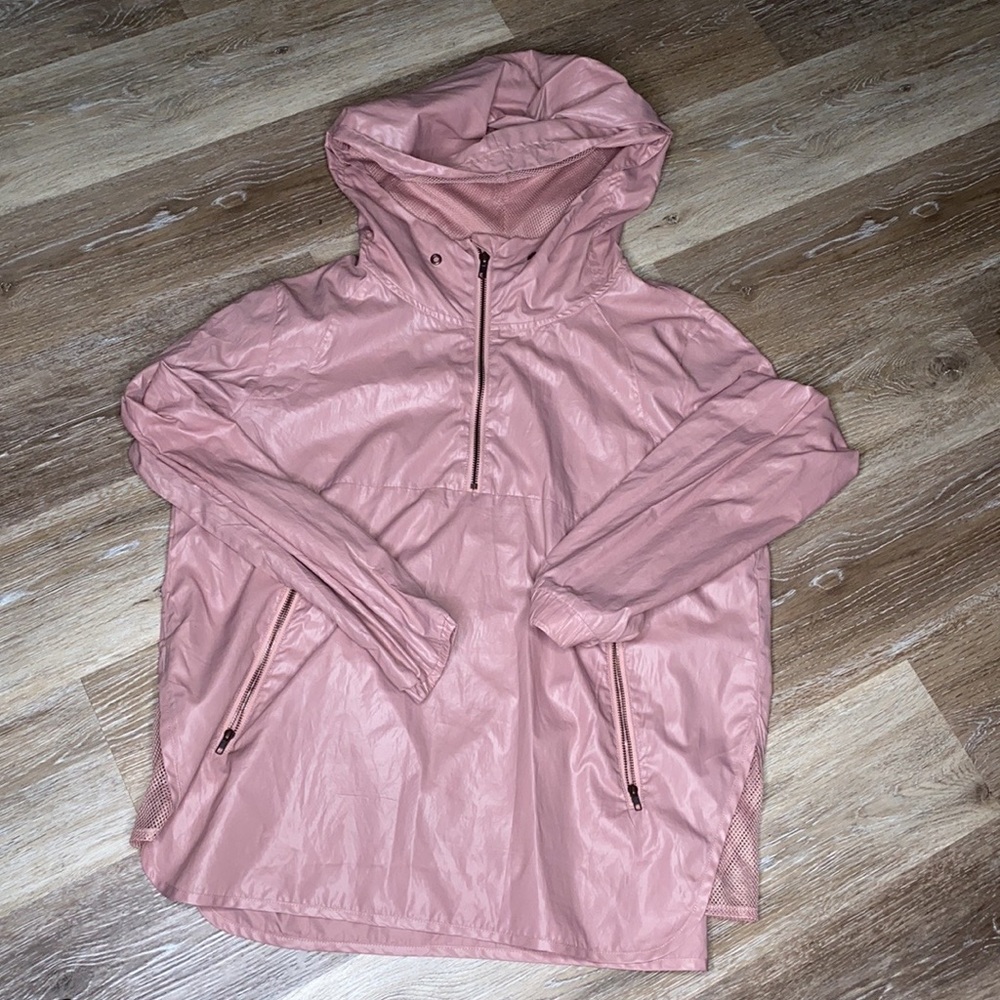 Pink wind breaker